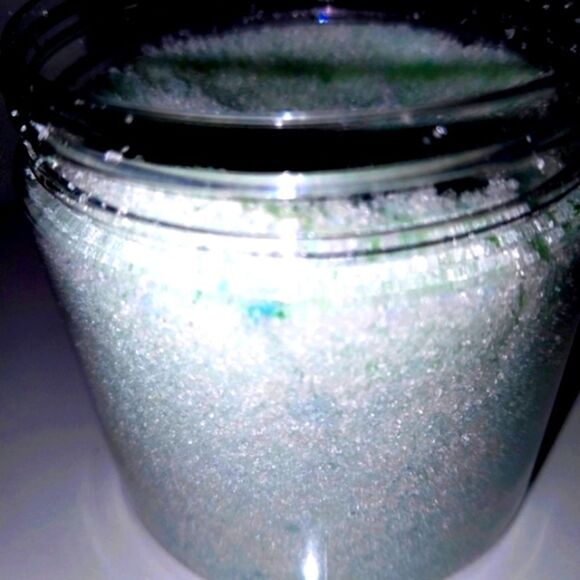 Hand crafted Pineapple Blueberry emulsified sugar scrub 6oz - Picture 5 of 9